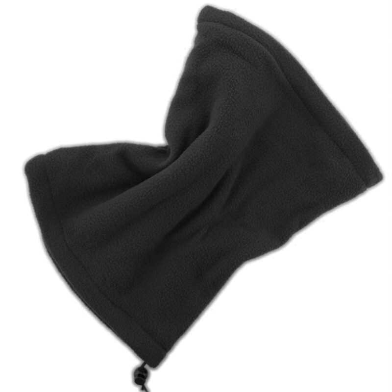 Unisex Λαιμός Fleece - Μονόχρωμος - Γκρι Σκούρο