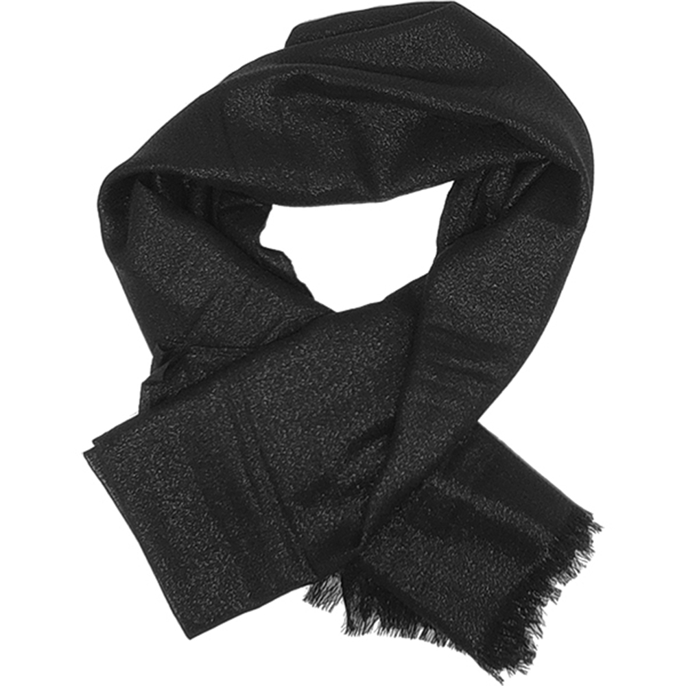 Γυναικεία Εσάρπα/Πασμίνα Για Βραδινές Εμφανίσεις - Μεγάλη - Δίχτυ/Γάζα - Μαύρο Σκούρο