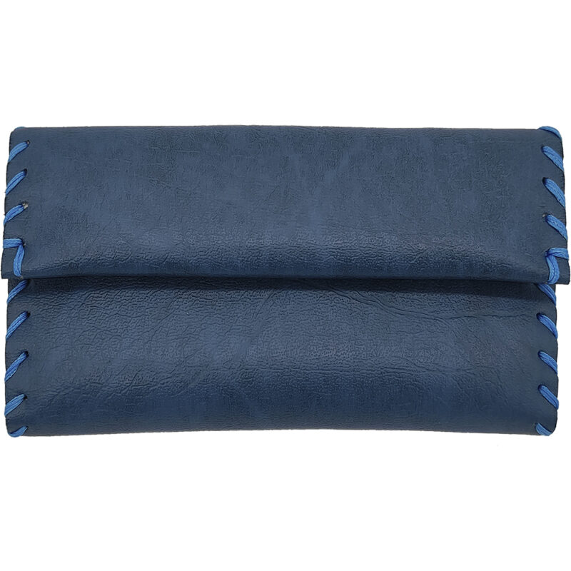 Καπνοθήκη Unisex - Vegan Δέρμα - Κλείνει Με Μαγνήτη - Μπλε Σκούρο