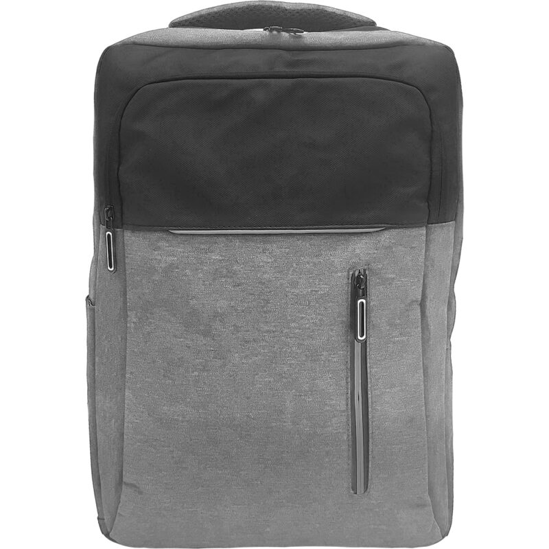 Unisex Σακίδιο Πλάτης Με Θήκη Για Laptop 15'', USB - Γκρι Ανοιχτό