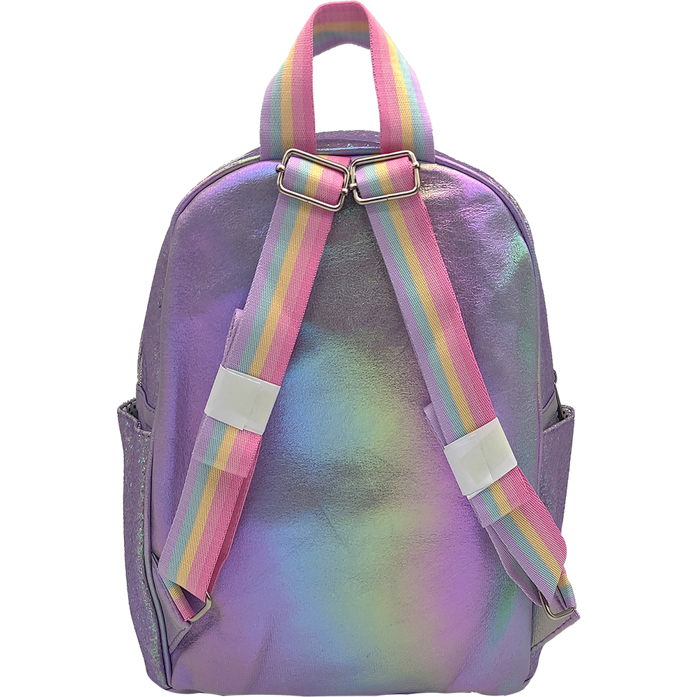 Παιδική Τσάντα Πλάτης Με Glitter & Σχέδιο Unicorn, Μωβ