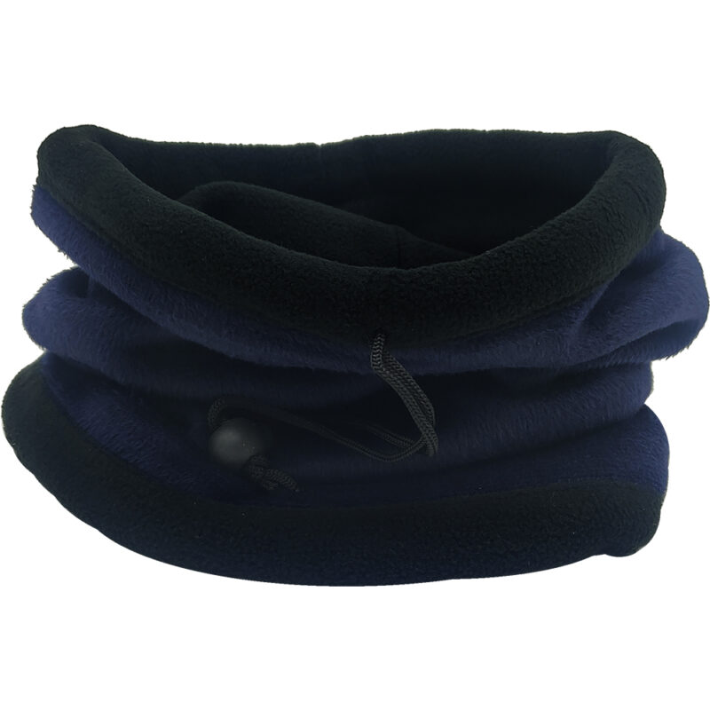 Ανδρικός Λαιμός Fleece, Διπλής Όψης - Μπλε Σκούρο