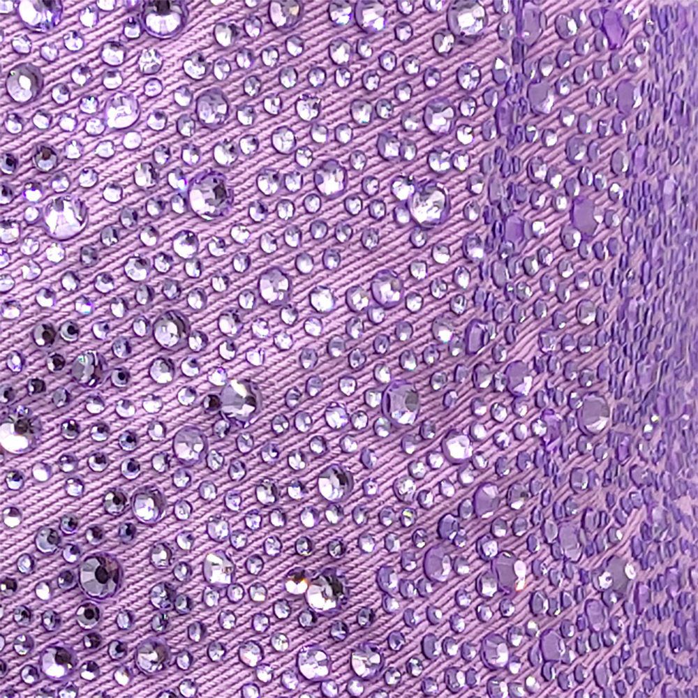 Καπέλο Γυναικείο Με Στρας, Κώνος, Βαμβακερό - Μωβ