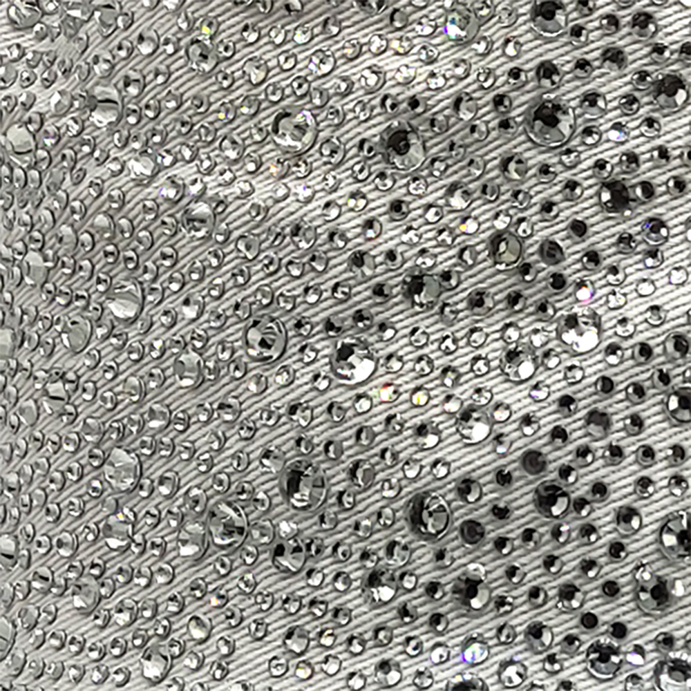 Καπέλο Γυναικείο Με Στρας, Κώνος, Βαμβακερό - Ασημί