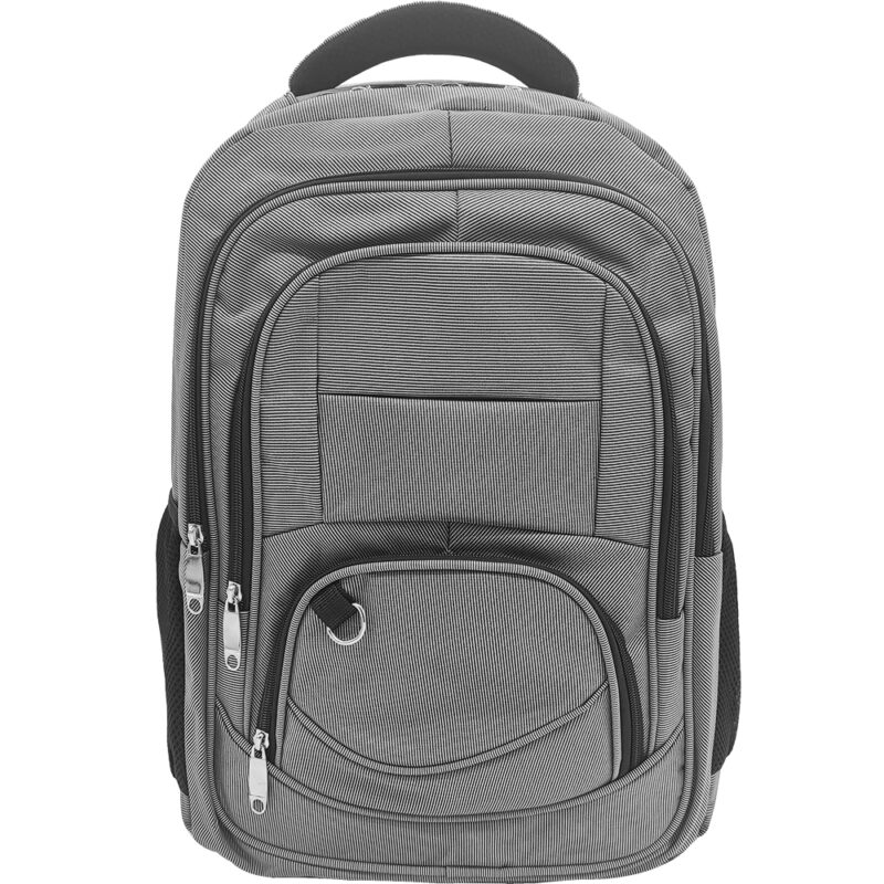 Unisex Σακίδιο Πλάτης Με Πολλές Θήκες & Θήκη Για Laptop 15.6'' - Γκρι Ανοιχτό