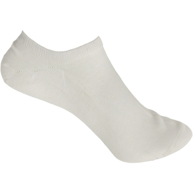 Unisex Κάλτσες Βαμβακερές, Σοσόνια Μονόχρωμα, 1 Ζευγάρι, Νο.36-41, Άσπρες