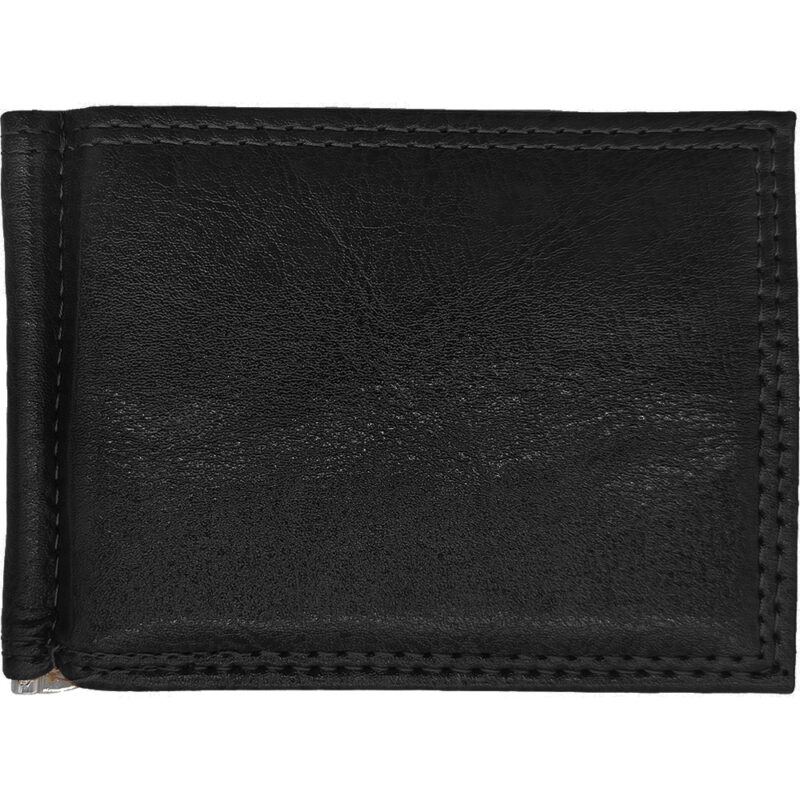 Ανδρικό Πορτοφόλι Με Money Clip - Μικρό - Μαύρο 2