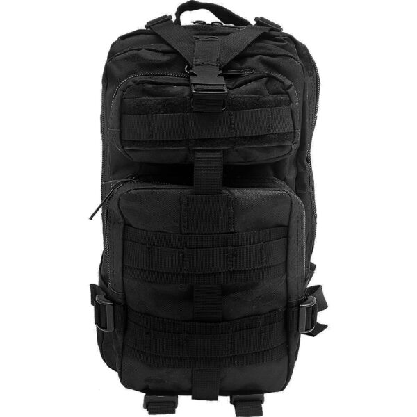 Unisex Σακίδιο Πλάτης Tactical 20lt, Με Πολλές Θήκες - Μαύρο