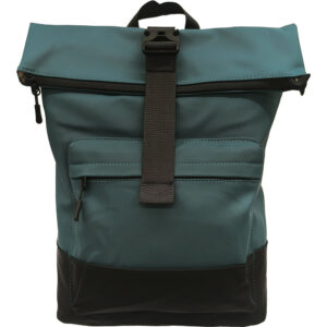 Unisex Σακίδιο Πλάτης Rolltop, Αδιάβροχο Με Ανατομική Πλάτη - Πετρόλ