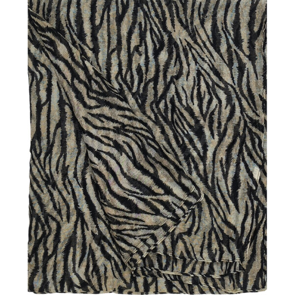 Γυναικείο Φουλάρι Λεπτό, Animal Print, Τιγρέ - Μπεζ
