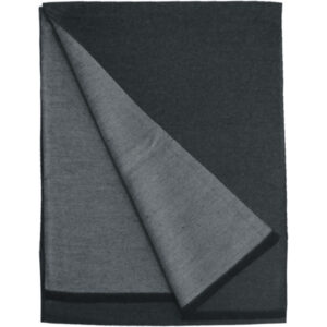 Ανδρικό Κασκόλ Κλασσικό, Δύο Όψεων, Γκρι Ανοιχτό Με Σκούρο