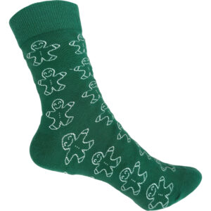 Unisex Κάλτσες Χριστουγεννιάτικες, Μακριές, Βαμβακερές, 1 Ζευγάρι, Σχέδιο 3, Νο.36-41, Πράσινο
