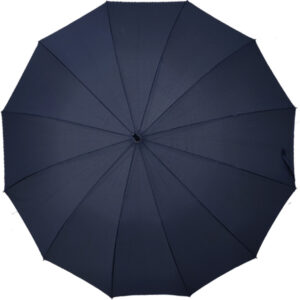 Ανδρική Ομπρέλα Βροχής Πολύ Μεγάλη Classic - Μπαστούνι - Αυτόματη - Μπλε Σκούρο 2