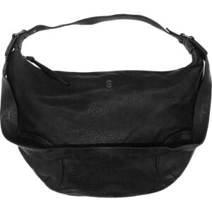 Γυναικεία Τσάντα Χιαστί / Ώμου Μεγάλη, Στυλ Hobo, Μαύρο
