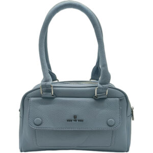 Γυναικεία Τσάντα Χειρός/Χιαστί, Αποσπώμενο Ιμάντα & Μεγάλες Λαβές Χειρός, Γαλάζιο