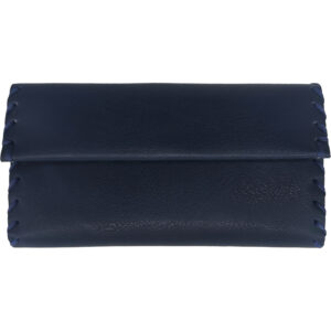 Καπνοθήκη Unisex - Vegan Δέρμα - Κλείνει Με Μαγνήτη - Μπλε Σκούρο 3