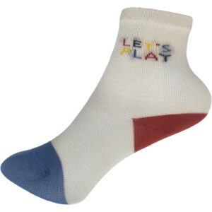 Παιδικές Κάλτσες Βαμβακερές, 1 Ζευγάρι, Με Έντονα Χρώματα Νο.12-16, 0-6 Μηνών, Play Πολύχρωμο